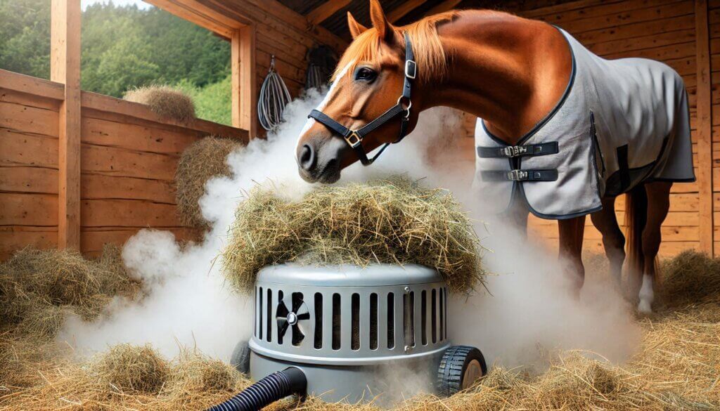 Heu dämpfen oder einweichen: Was ist besser für Ihr Pferd?