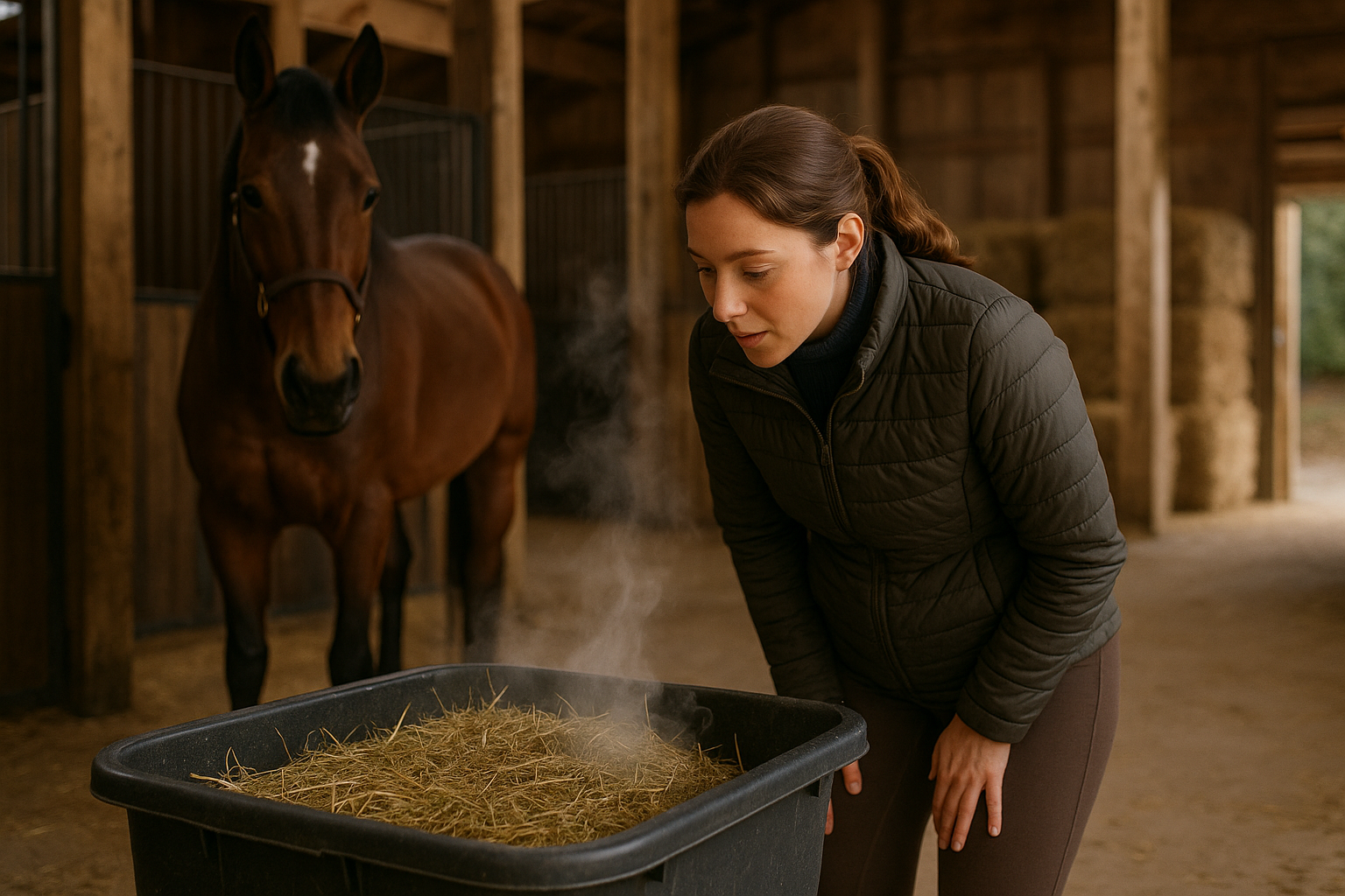 Was ist ein Haygain Heudampfer?