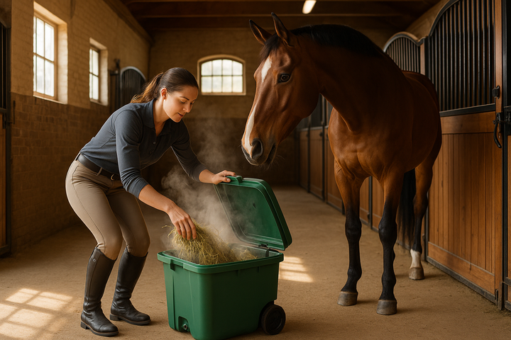Ist es besser, Heu einzuweichen oder zu dämpfen?