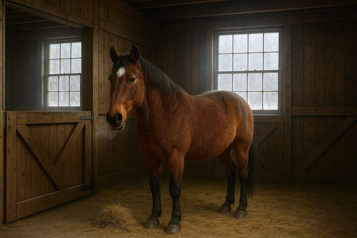 Husten beim Pferd im Winter: Was nun? 