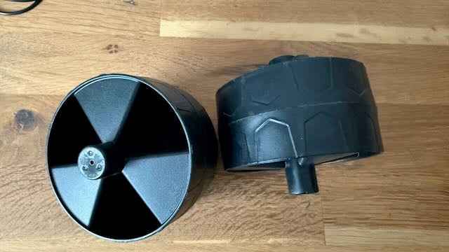 Ersatzräder für Trog und Krui